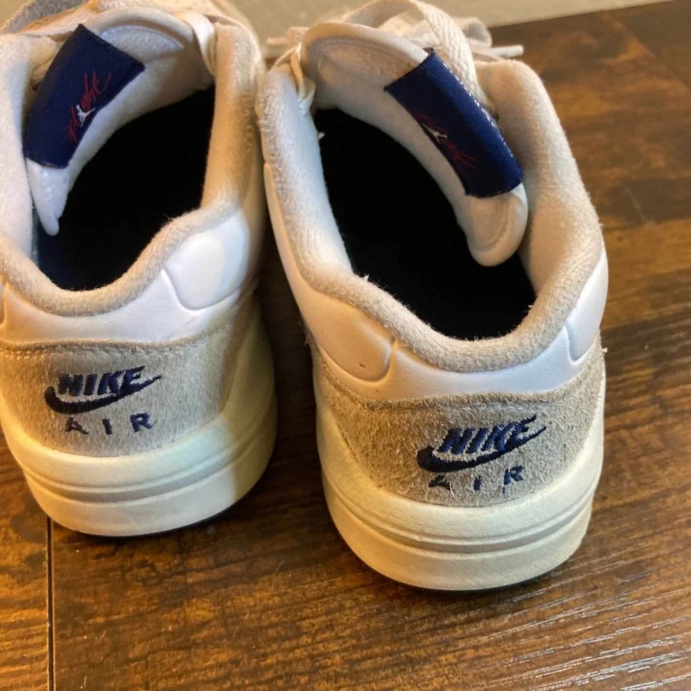 Nike Air Jordan Boys 4.5Y Stadium 90 White Navy  Sneakers DX4399-146